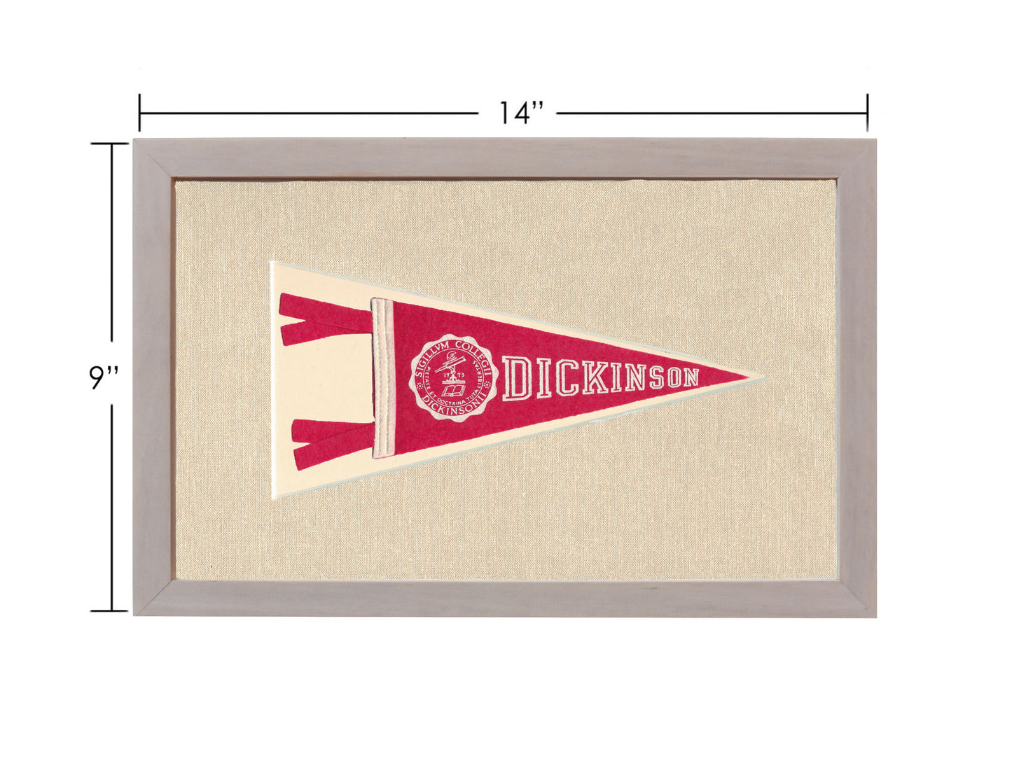Vintage Dickinson College Pennant