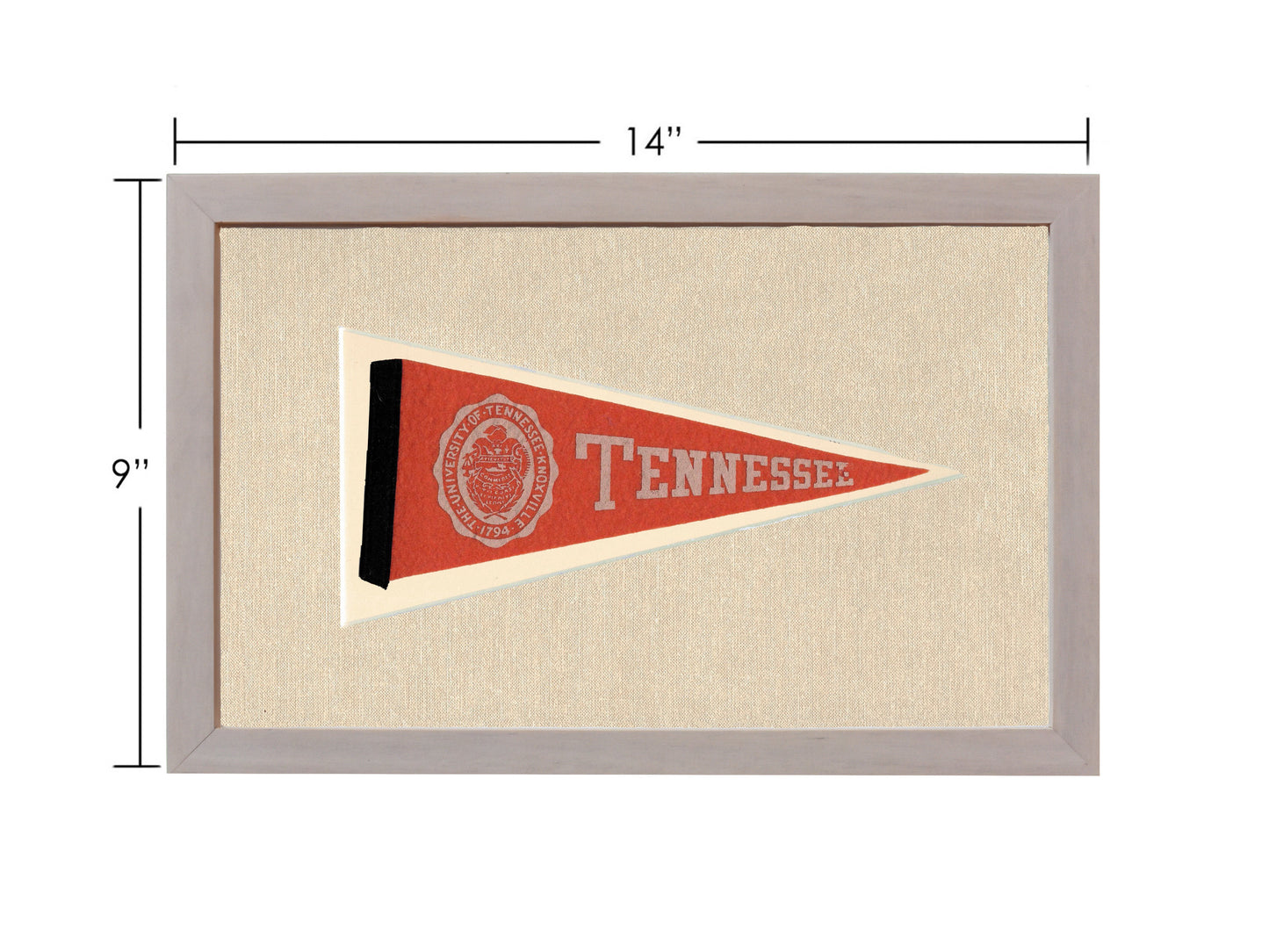 Vintage University of Tennessee Pennant