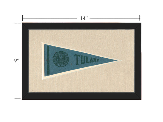 Vintage Tulane Pennant