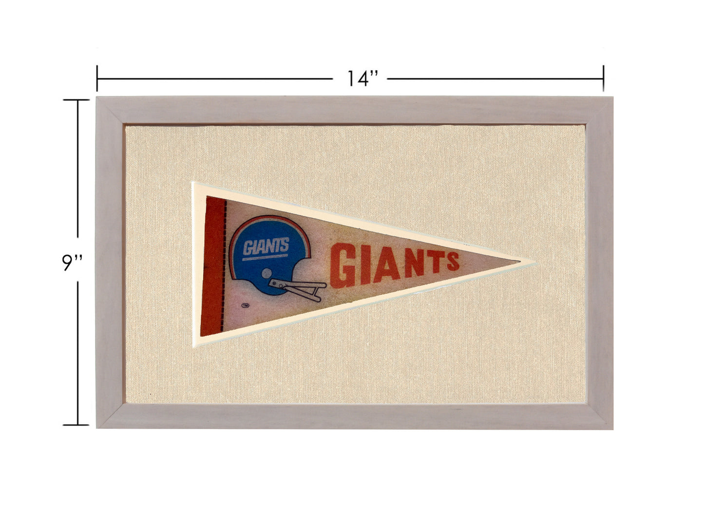 Vintage New York Giants Pennant