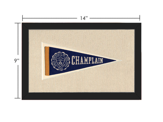 Vintage Champlain Pennant