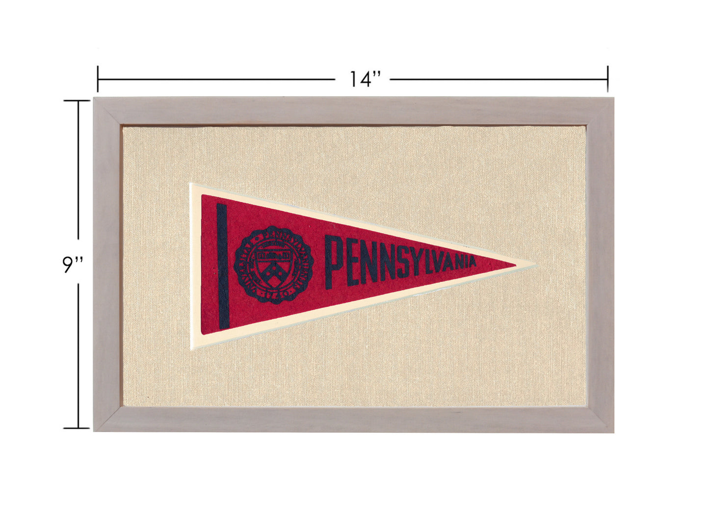 Vintage Pennsylvania Pennant