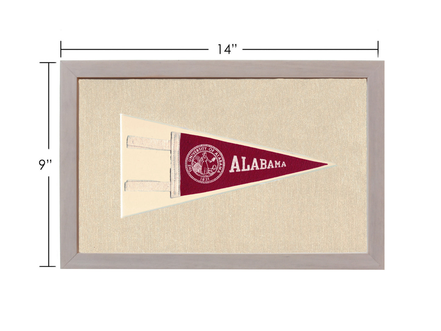 Vintage University of Alabama Pennant