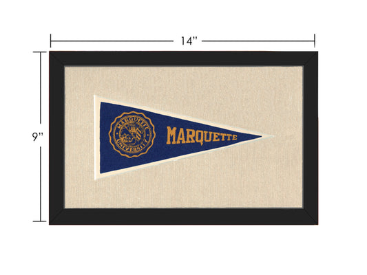 Vintage Marquette University Pennant