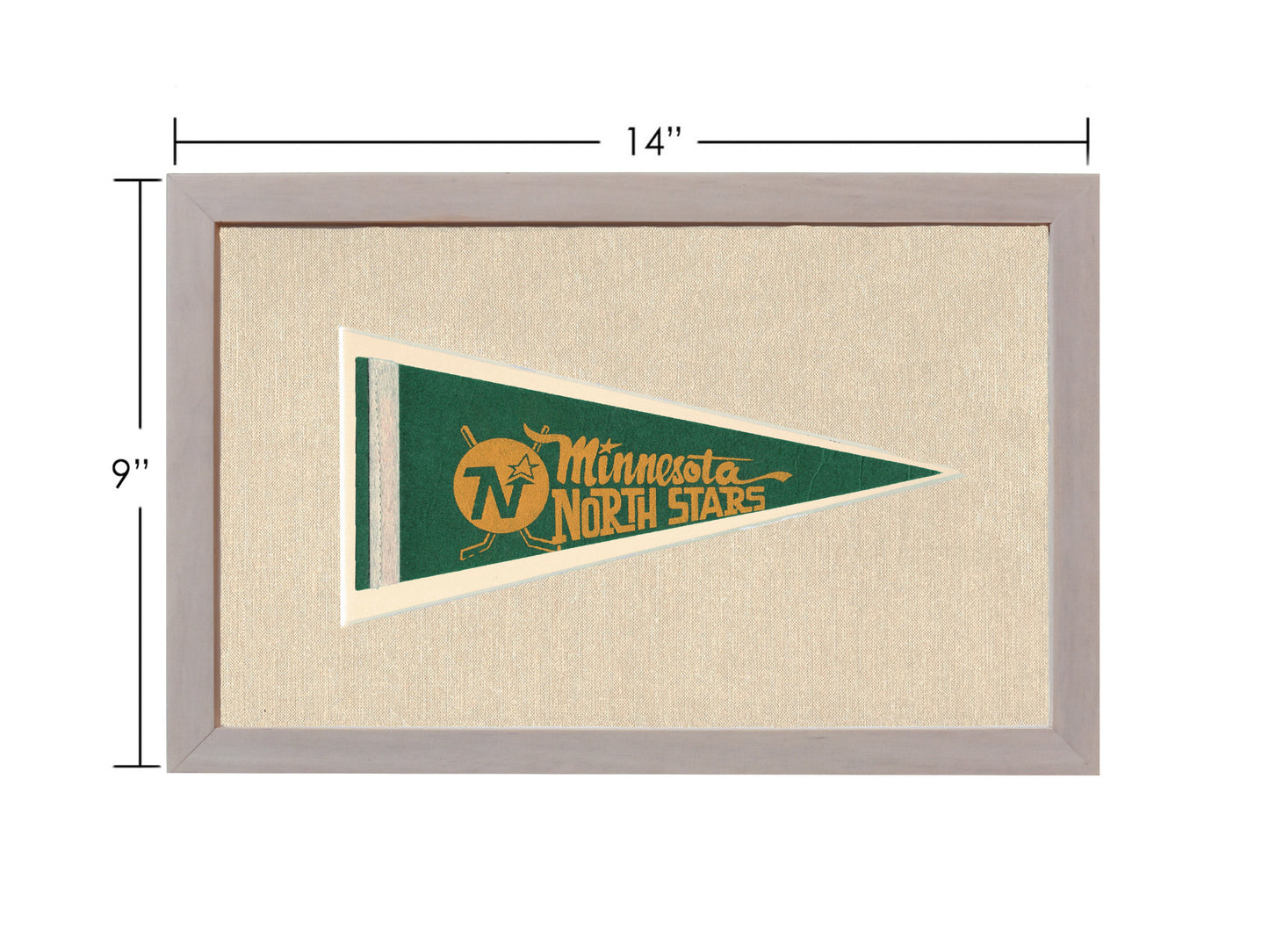 Vintage Minnesota North Stars Pennant