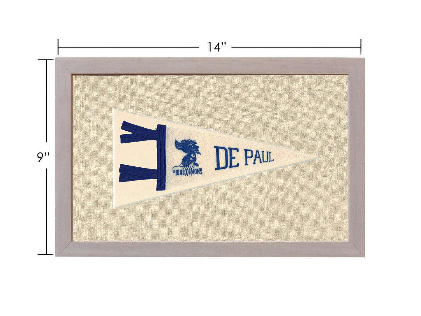 Vintage DePaul University Pennant