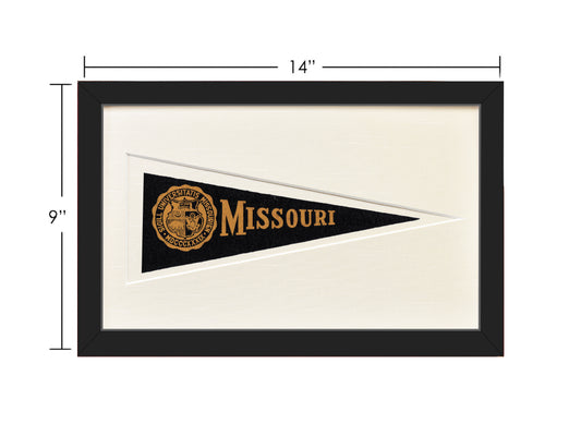 Vintage University of Missouri Hormel Pennant