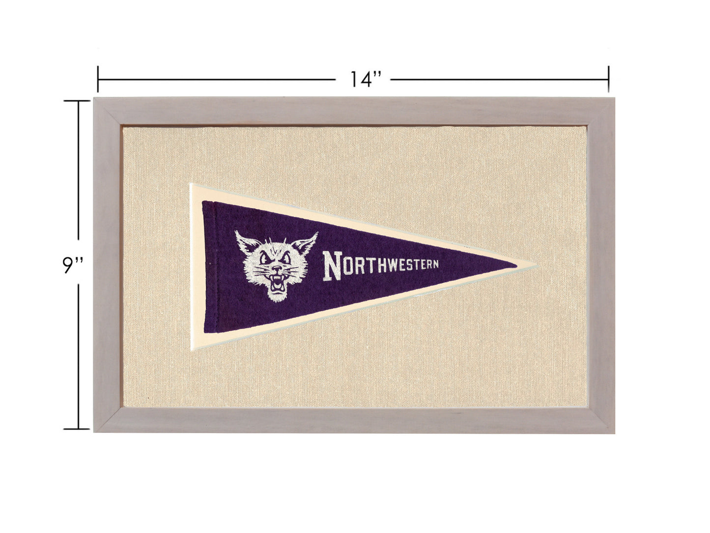 Vintage Northeastern Pennant