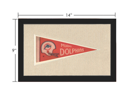 Vintage Miami Dolphins Pennant