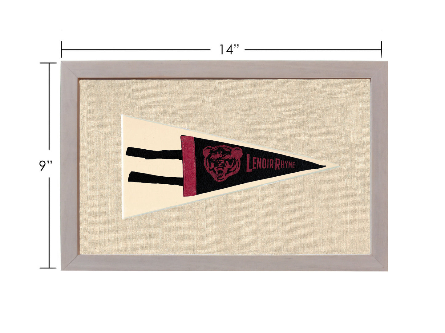 Vintage Lenoir Rhyme Pennant