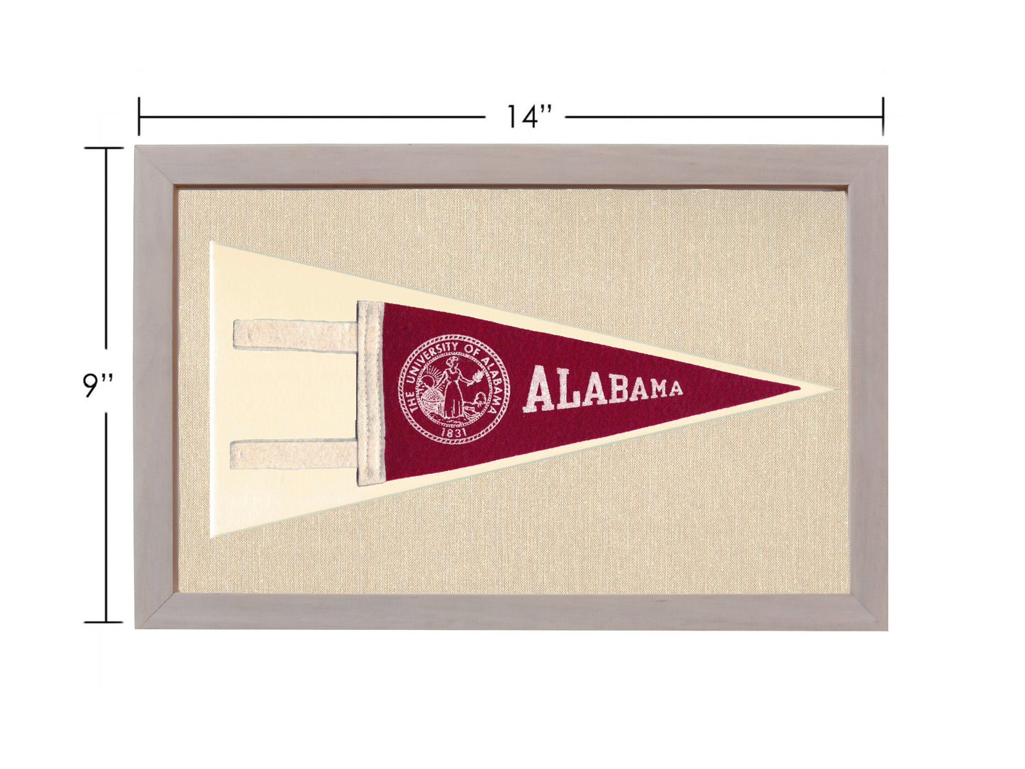 Vintage University of Alabama Pennant
