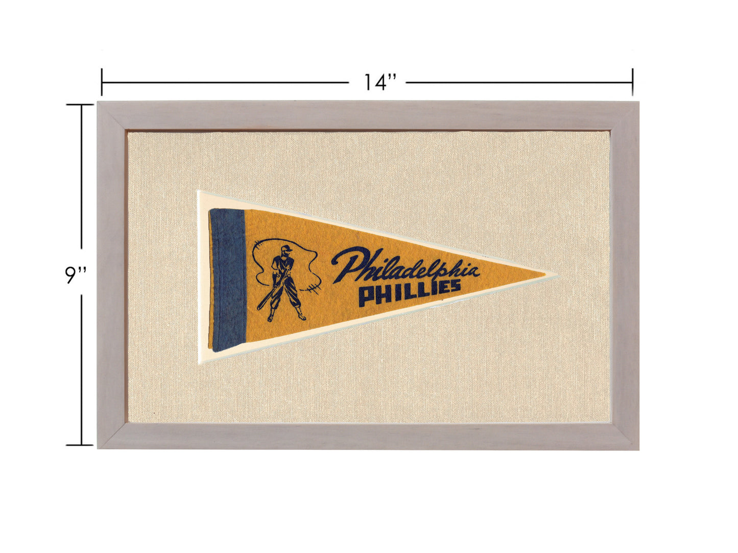 Vintage Philadelphia Phillies Pennant