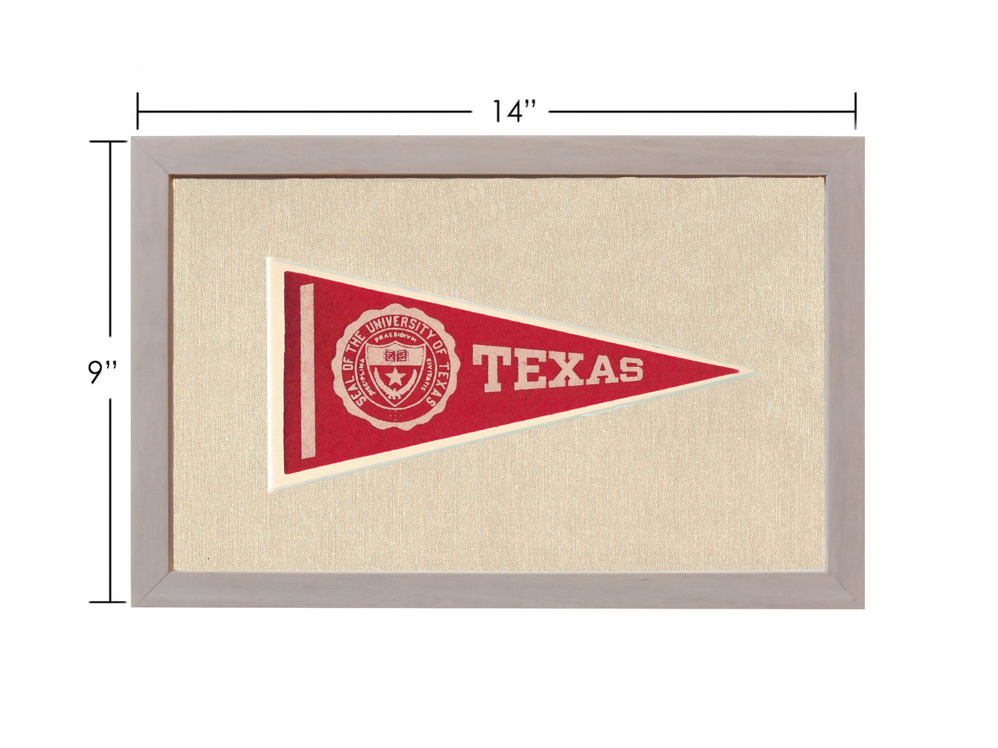Vintage University of Texas Pennant