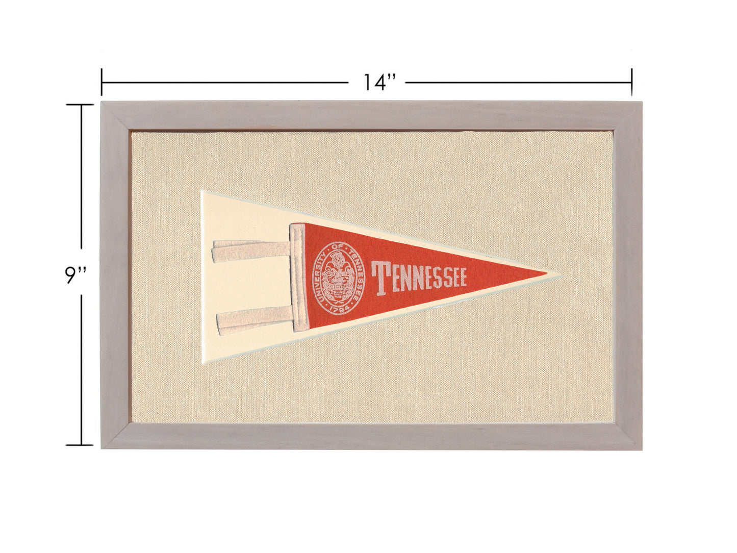 Vintage University of Tennessee Pennant