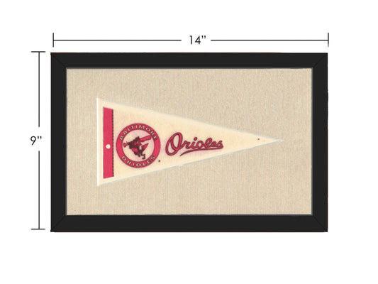 Vintage Baltimore Orioles Pennant