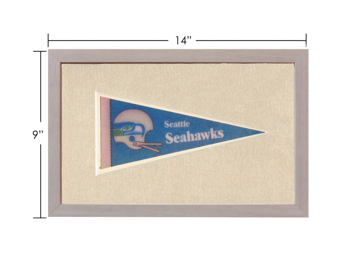 Vintage Seattle Seahawks Pennant