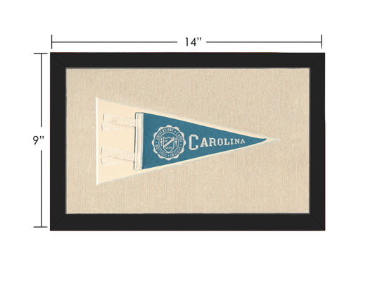 Vintage University of North Carolina Pennant