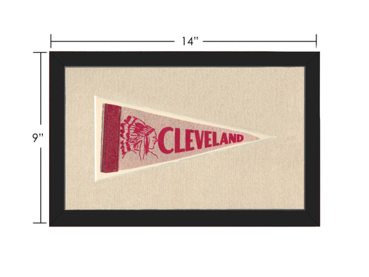 Vintage Cleveland Indians Pennant