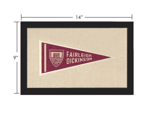 Vintage Fairleigh Dickinson Pennant