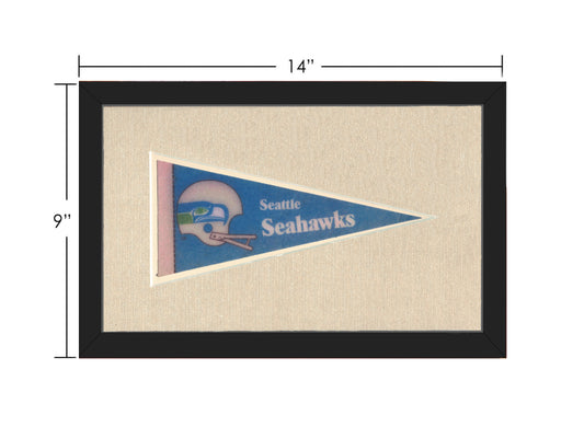 Vintage Seattle Seahawks Pennant