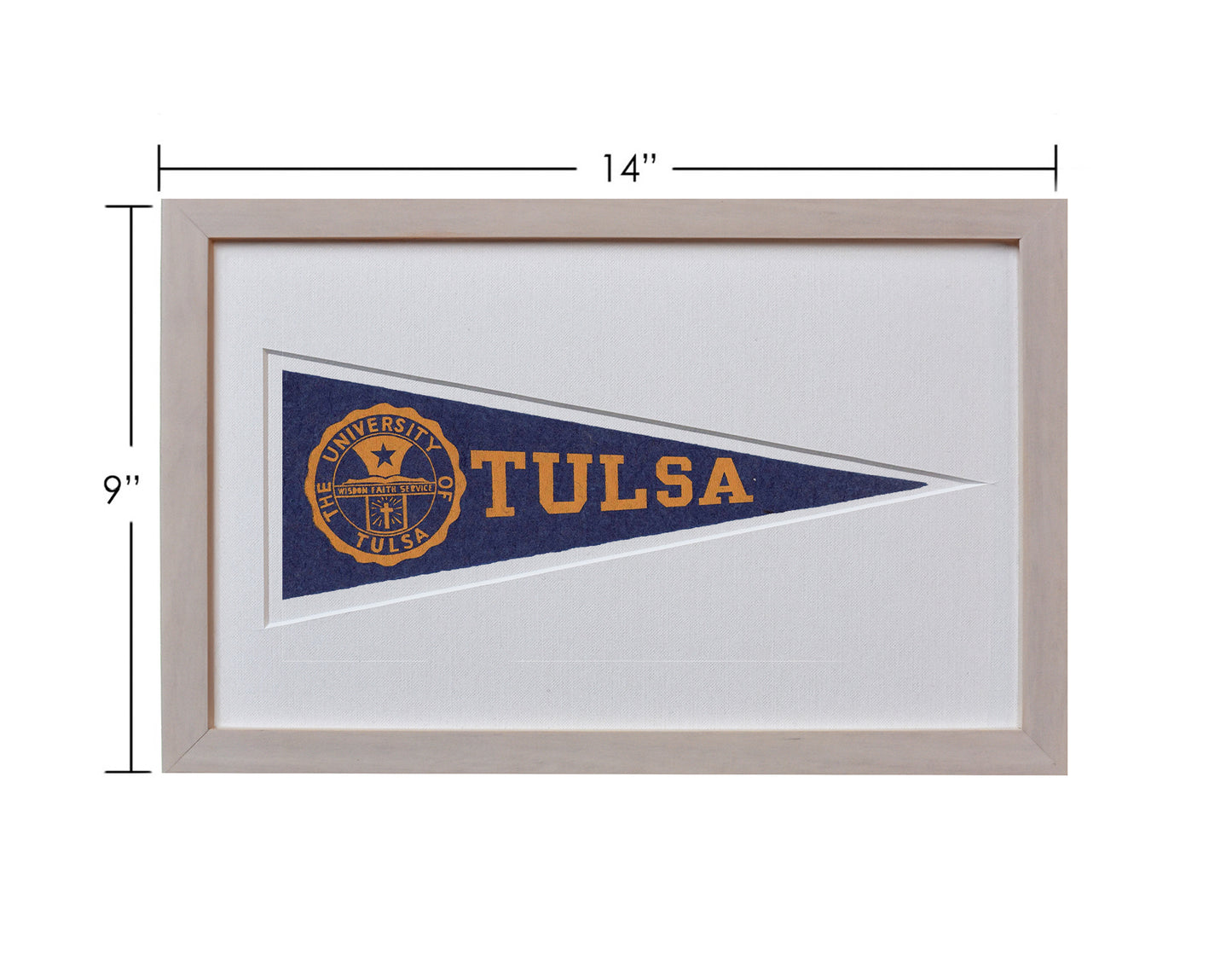 Vintage Tulsa University Hormel Pennant