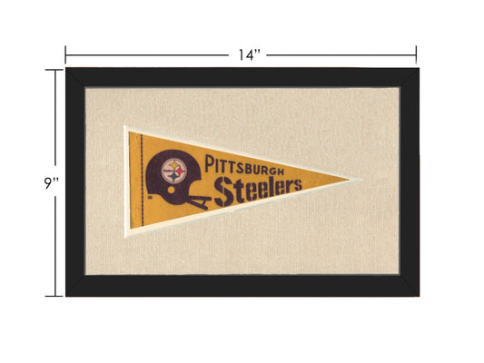 Vintage Pittsburgh Steelers Pennant