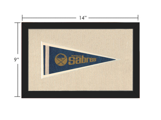 Vintage Buffalo Sabres Pennant