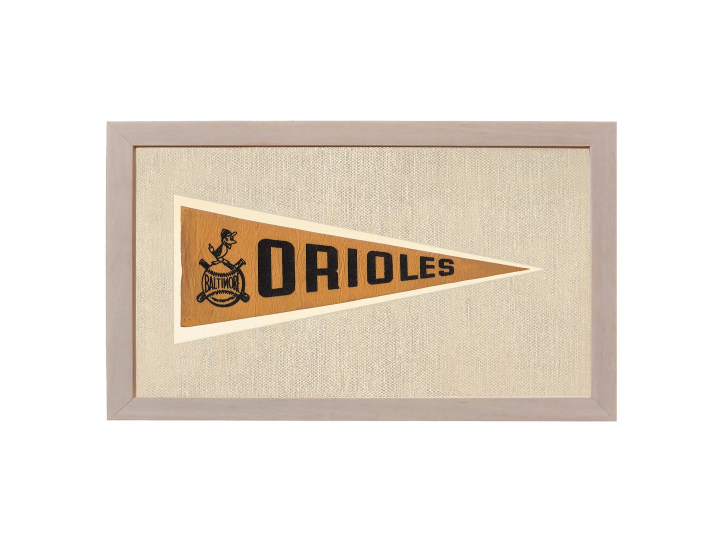 Vintage Baltimore Orioles Pennant