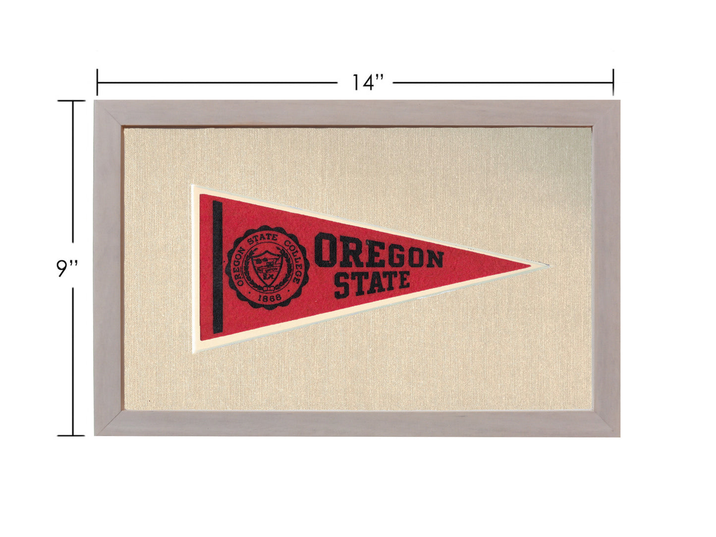 Vintage Oregon State Pennant