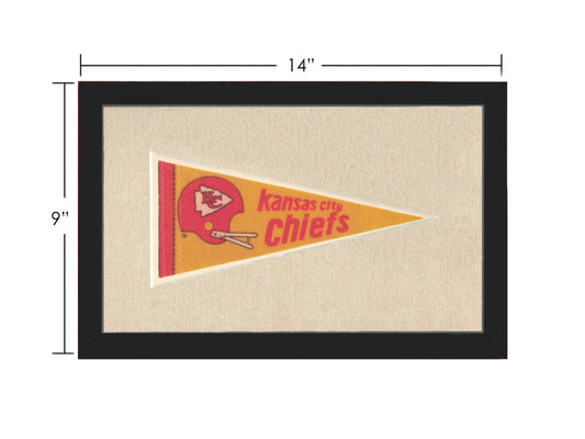 Vintage Kansas City Chiefs Pennant