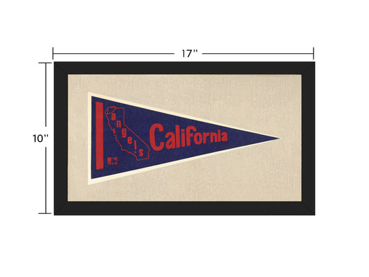 Vintage California Angels Pennant