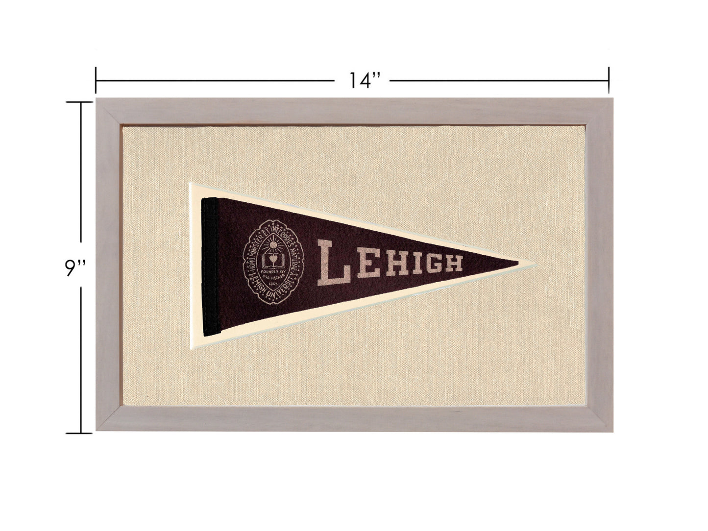 Vintage Lehigh Pennant