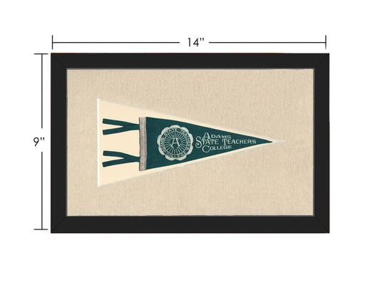 Vintage Adams State Teachers College Pennant
