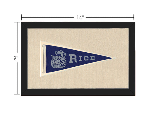 Vintage Rice Pennant