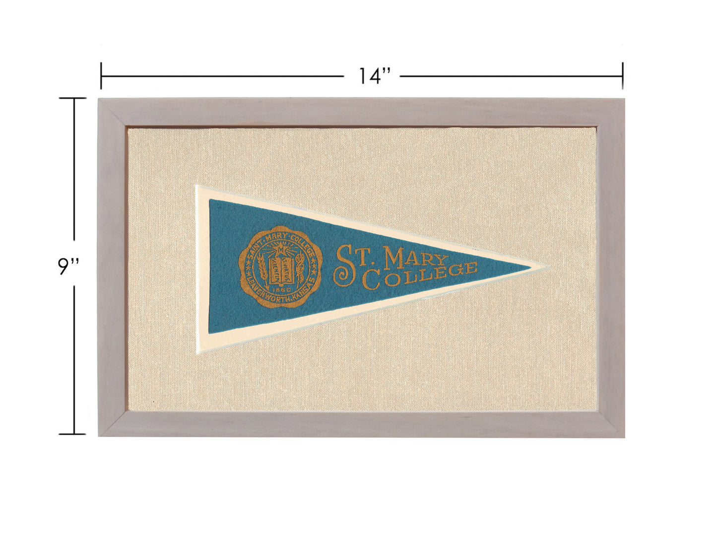 Vintage St Mary College Pennant