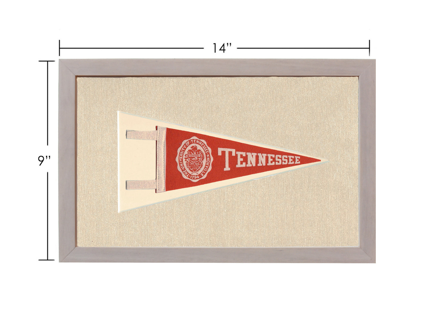 Vintage University of Tennessee Pennant