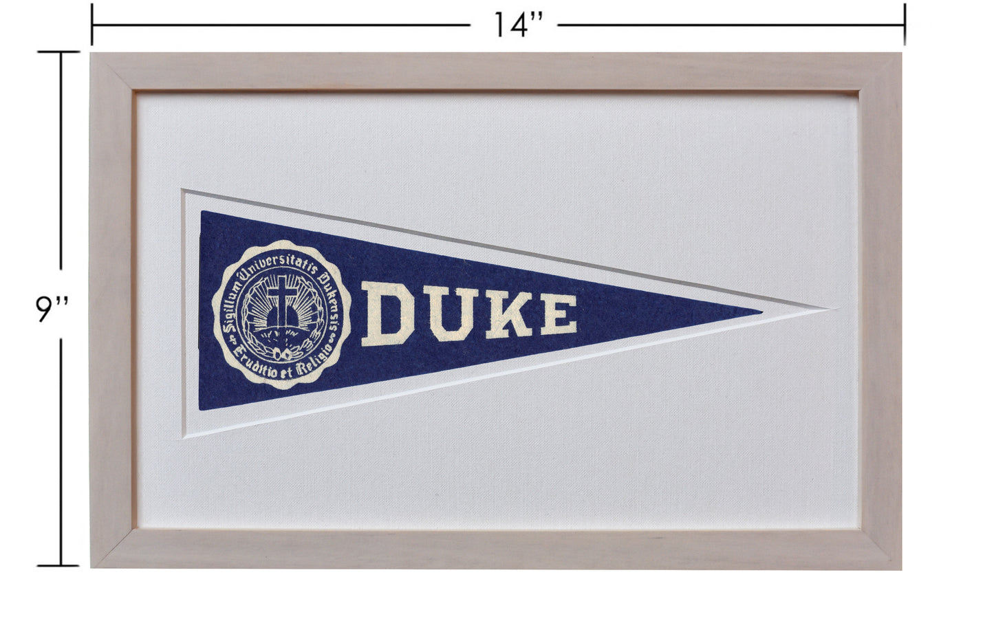 Vintage Duke University Hormel Pennant
