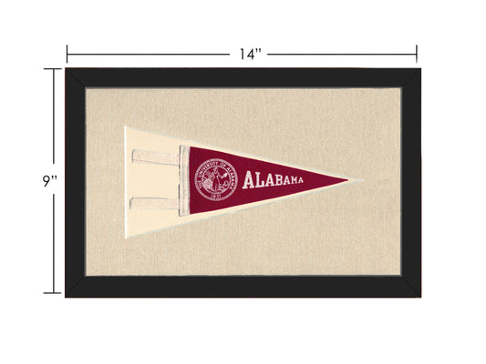 Vintage University of Alabama Pennant