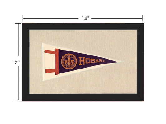 Vintage Hobart College Pennant