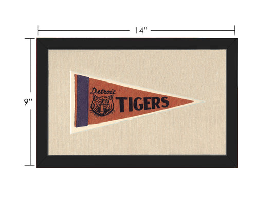 Vintage Detroit Tigers Pennant