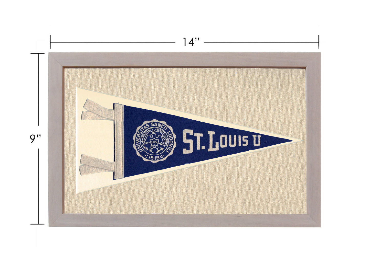 Vintage St. Louis University Pennant