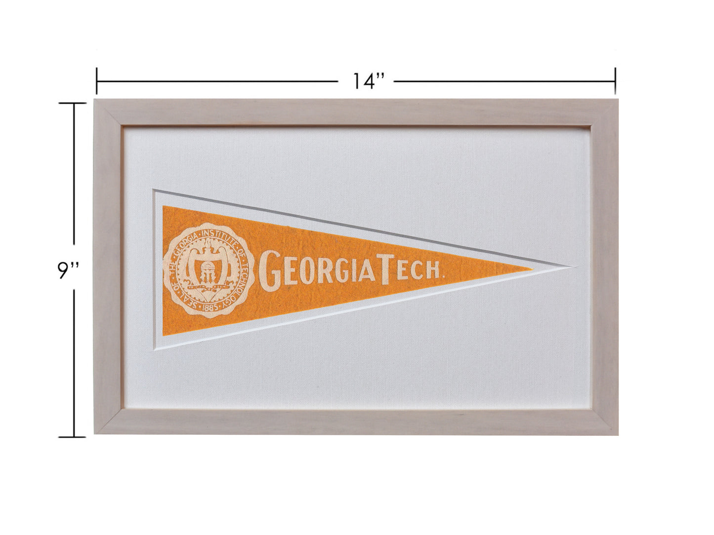 Vintage Georgia Tech Hormel Pennant