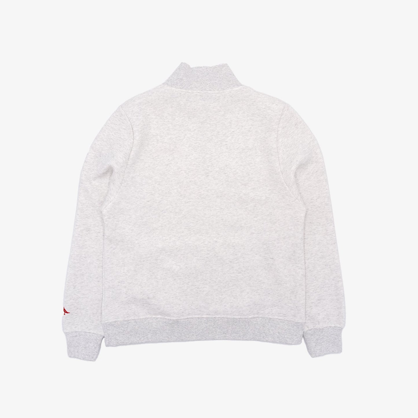 New Canaan Quarter Zip in Silver Grey