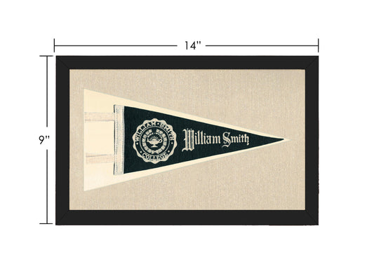 Vintage William Smith College Pennant