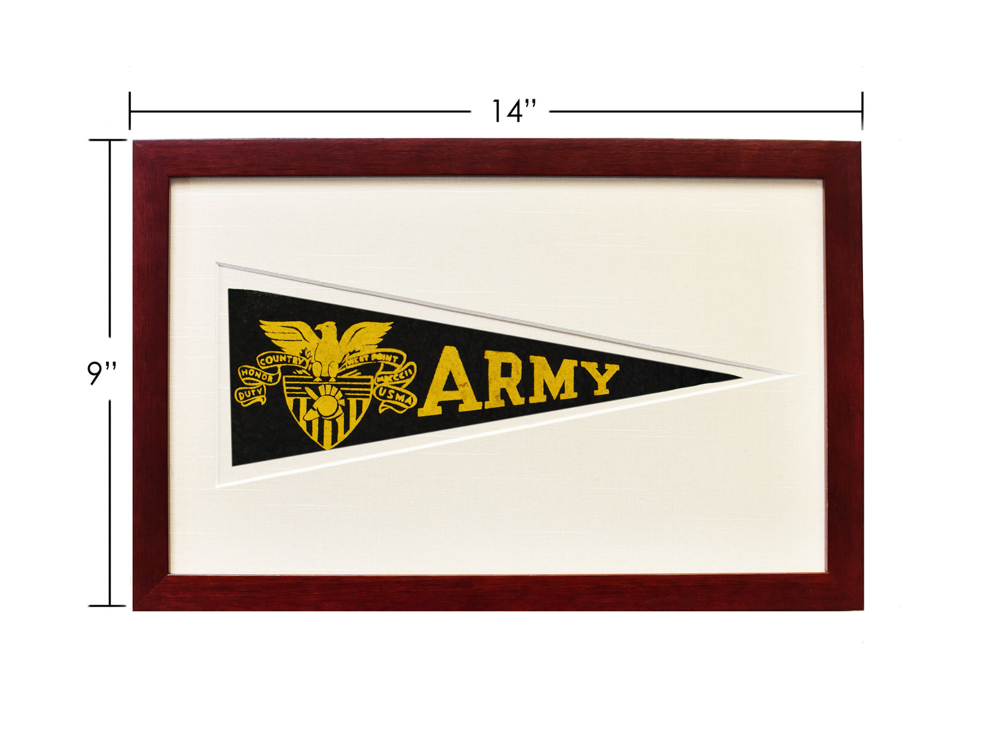 Vintage Army University Hormel Pennant
