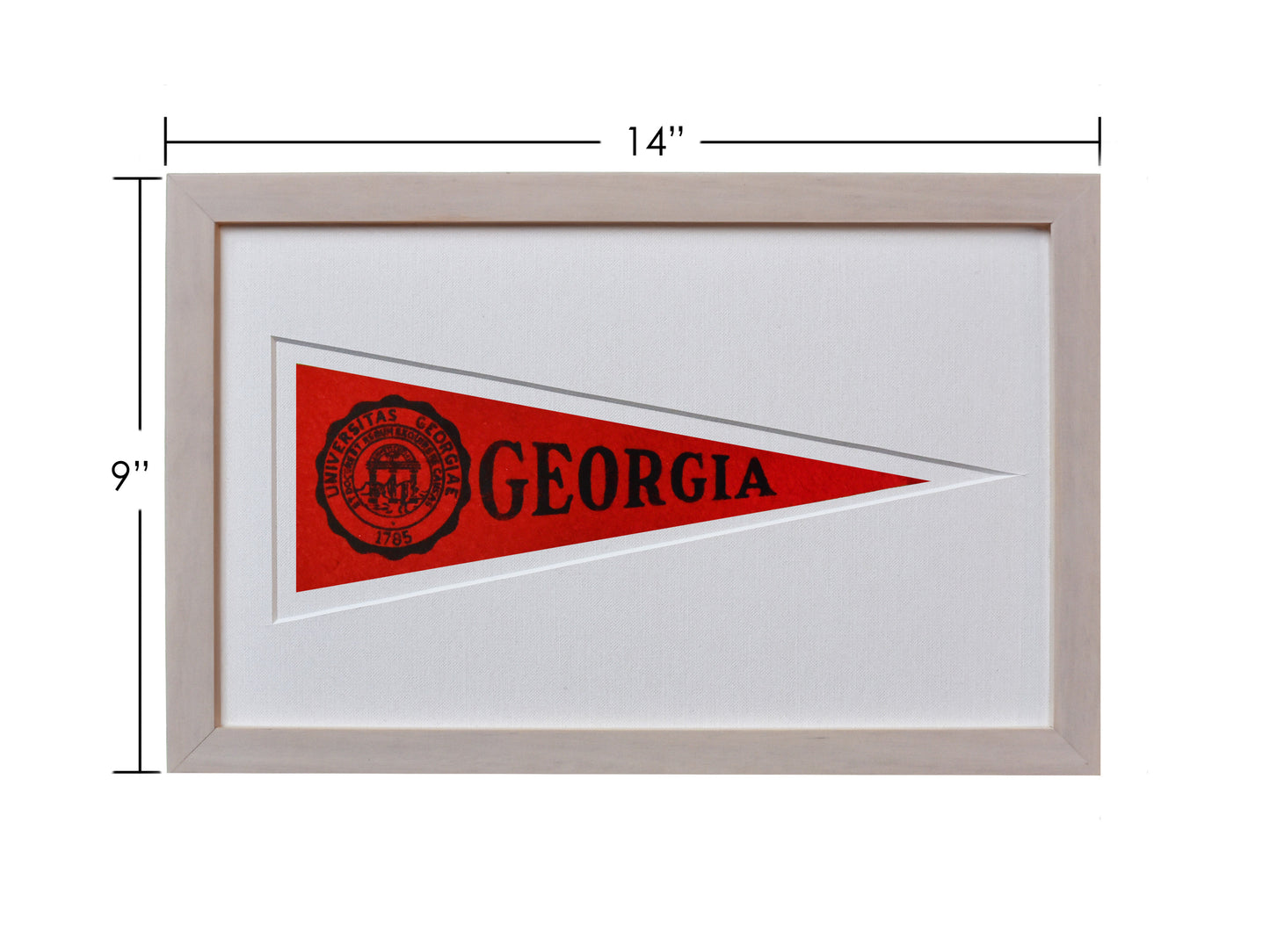 Vintage University of Georgia Hormel Pennant