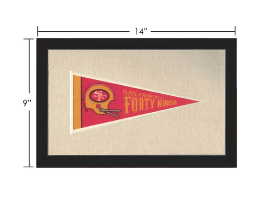 Vintage San Francisco 49ers Pennant