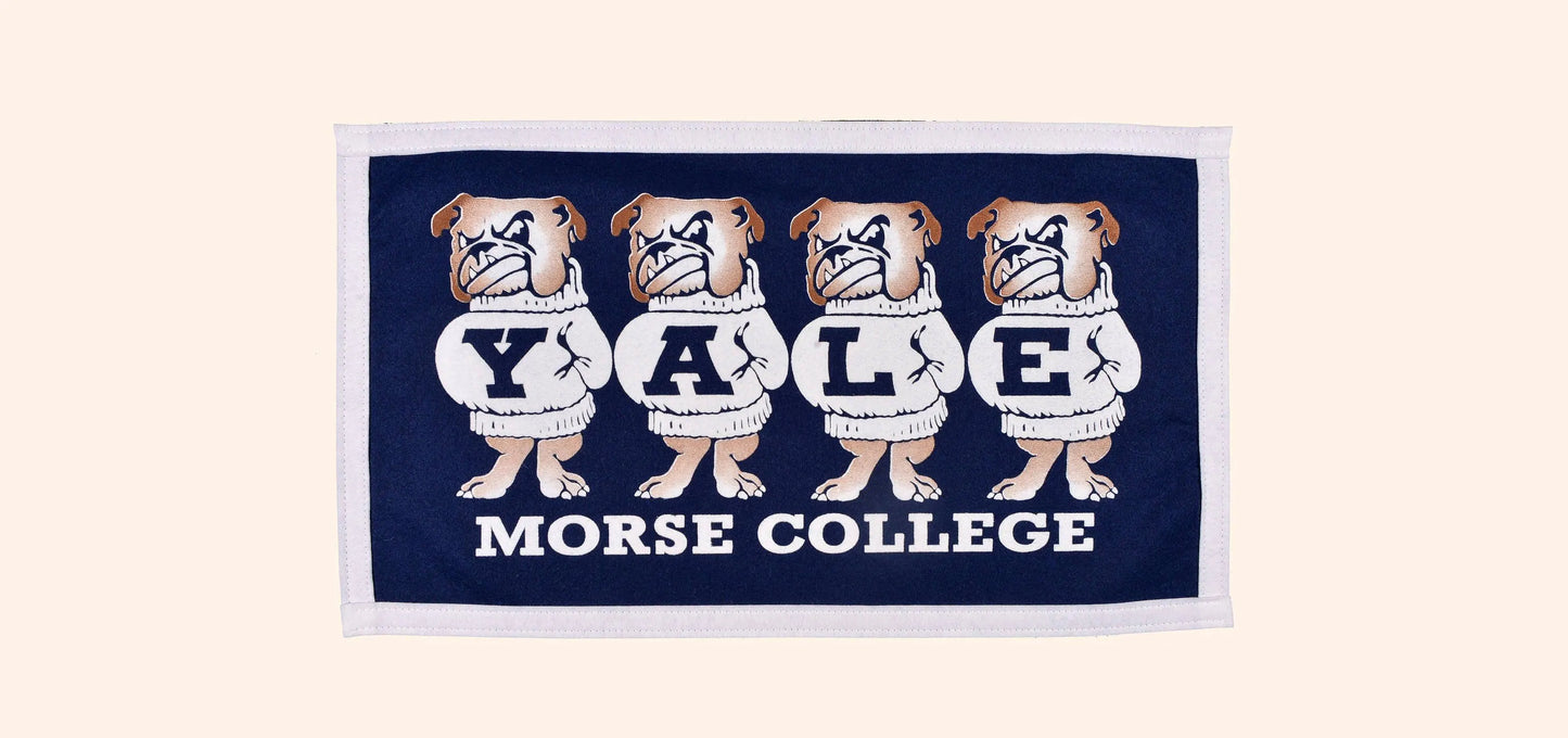 Vintage Yale University Morse College Banner