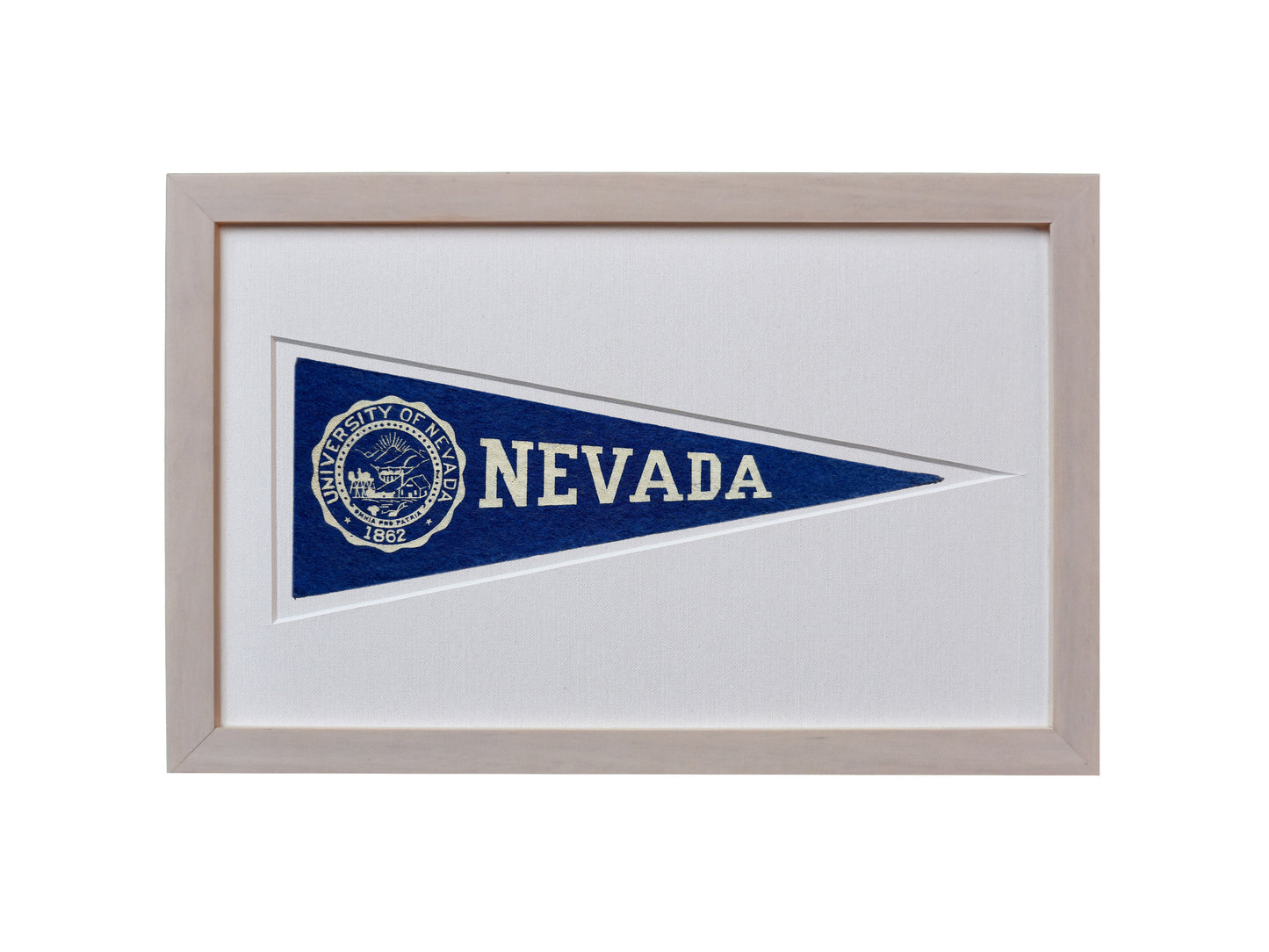 Vintage University of Nevada Hormel Pennant