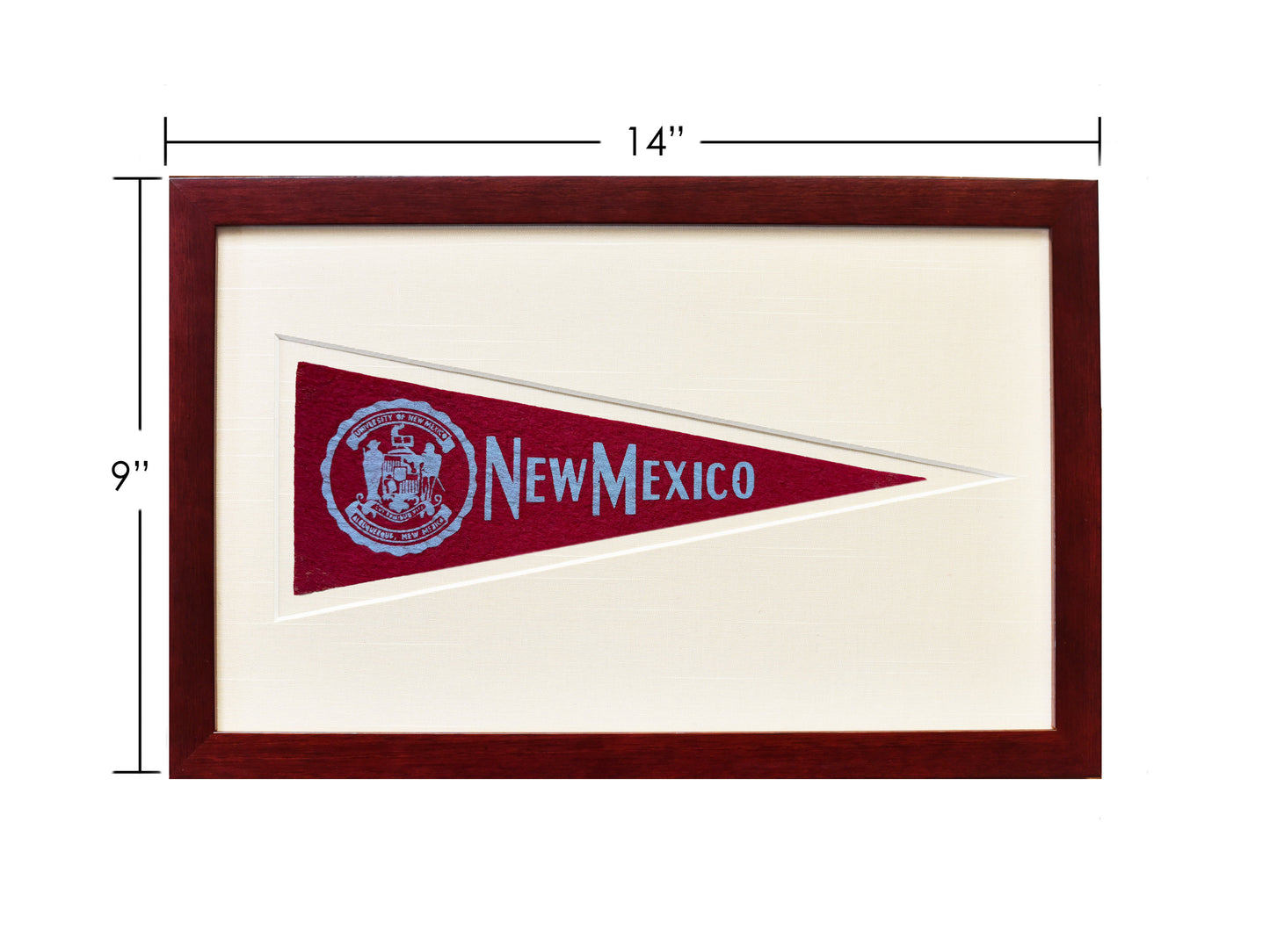 Vintage University of New Mexico Hormel Pennant